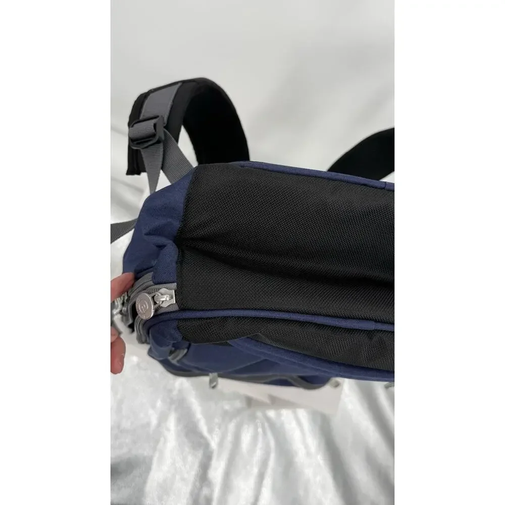 eBags Mother Lode EVD Travel Backpack Blue Carry On Expandable Luggage Laptop